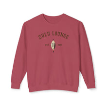 Load image into Gallery viewer, ZULU LOUNGE EST. 1921/Unisex Lightweight Crewneck Sweatshirt