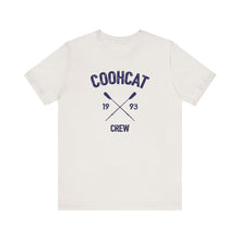 Load image into Gallery viewer, Coohcat Crew Tee, Unisex Graphic T-Shirt, Casual Everyday Wear, Perfect Gift for Friends, Vintage Style Tee, Summer Wardrobe Essential