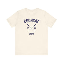 Load image into Gallery viewer, Coohcat Crew Tee, Unisex Graphic T-Shirt, Casual Everyday Wear, Perfect Gift for Friends, Vintage Style Tee, Summer Wardrobe Essential
