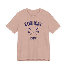 Load image into Gallery viewer, Coohcat Crew Tee, Unisex Graphic T-Shirt, Casual Everyday Wear, Perfect Gift for Friends, Vintage Style Tee, Summer Wardrobe Essential
