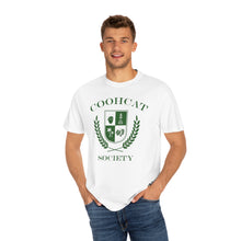 Load image into Gallery viewer, COOHCAT SOCIETY/COAT OF ARMS Unisex Garment-Dyed T-shirt
