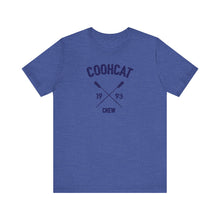 Load image into Gallery viewer, Coohcat Crew Tee, Unisex Graphic T-Shirt, Casual Everyday Wear, Perfect Gift for Friends, Vintage Style Tee, Summer Wardrobe Essential