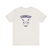 Load image into Gallery viewer, Coohcat Crew Tee, Unisex Graphic T-Shirt, Casual Everyday Wear, Perfect Gift for Friends, Vintage Style Tee, Summer Wardrobe Essential