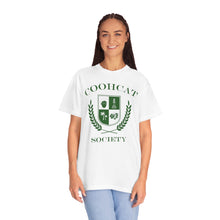 Load image into Gallery viewer, COOHCAT SOCIETY/COAT OF ARMS Unisex Garment-Dyed T-shirt