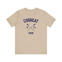 Load image into Gallery viewer, Coohcat Crew Tee, Unisex Graphic T-Shirt, Casual Everyday Wear, Perfect Gift for Friends, Vintage Style Tee, Summer Wardrobe Essential