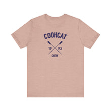 Load image into Gallery viewer, Coohcat Crew Tee, Unisex Graphic T-Shirt, Casual Everyday Wear, Perfect Gift for Friends, Vintage Style Tee, Summer Wardrobe Essential