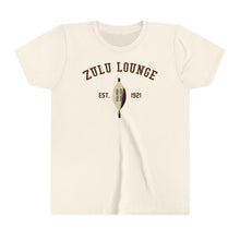 Load image into Gallery viewer, ZULU LOUNGE EST. 1921/Youth Short Sleeve Tee