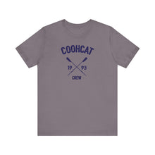 Load image into Gallery viewer, Coohcat Crew Tee, Unisex Graphic T-Shirt, Casual Everyday Wear, Perfect Gift for Friends, Vintage Style Tee, Summer Wardrobe Essential