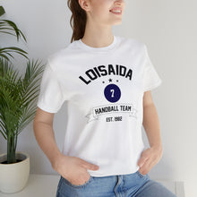 Load image into Gallery viewer, LOISAIDA HANDBALL TEAM est 1982/PARK JAM Collection/Unisex Jersey Short Sleeve Tee