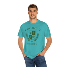 Load image into Gallery viewer, COOHCAT SOCIETY/COAT OF ARMS Unisex Garment-Dyed T-shirt