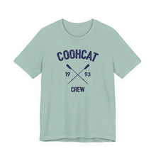 Load image into Gallery viewer, Coohcat Crew Tee, Unisex Graphic T-Shirt, Casual Everyday Wear, Perfect Gift for Friends, Vintage Style Tee, Summer Wardrobe Essential