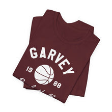 Load image into Gallery viewer, GARVEY BASKETBALL 1988/Unisex Jersey Short Sleeve Tee