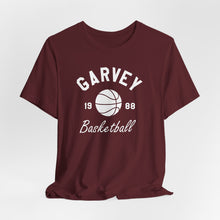 Load image into Gallery viewer, GARVEY BASKETBALL 1988/Unisex Jersey Short Sleeve Tee