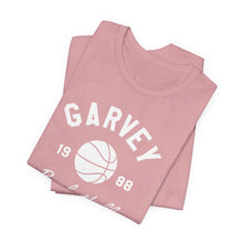 Load image into Gallery viewer, GARVEY BASKETBALL 1988/Unisex Jersey Short Sleeve Tee