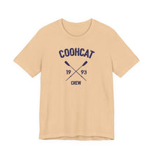 Load image into Gallery viewer, Coohcat Crew Tee, Unisex Graphic T-Shirt, Casual Everyday Wear, Perfect Gift for Friends, Vintage Style Tee, Summer Wardrobe Essential