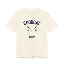 Load image into Gallery viewer, Coohcat Crew Tee, Unisex Graphic T-Shirt, Casual Everyday Wear, Perfect Gift for Friends, Vintage Style Tee, Summer Wardrobe Essential
