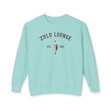 Load image into Gallery viewer, ZULU LOUNGE EST. 1921/Unisex Lightweight Crewneck Sweatshirt