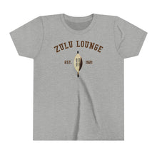 Load image into Gallery viewer, ZULU LOUNGE EST. 1921/Youth Short Sleeve Tee
