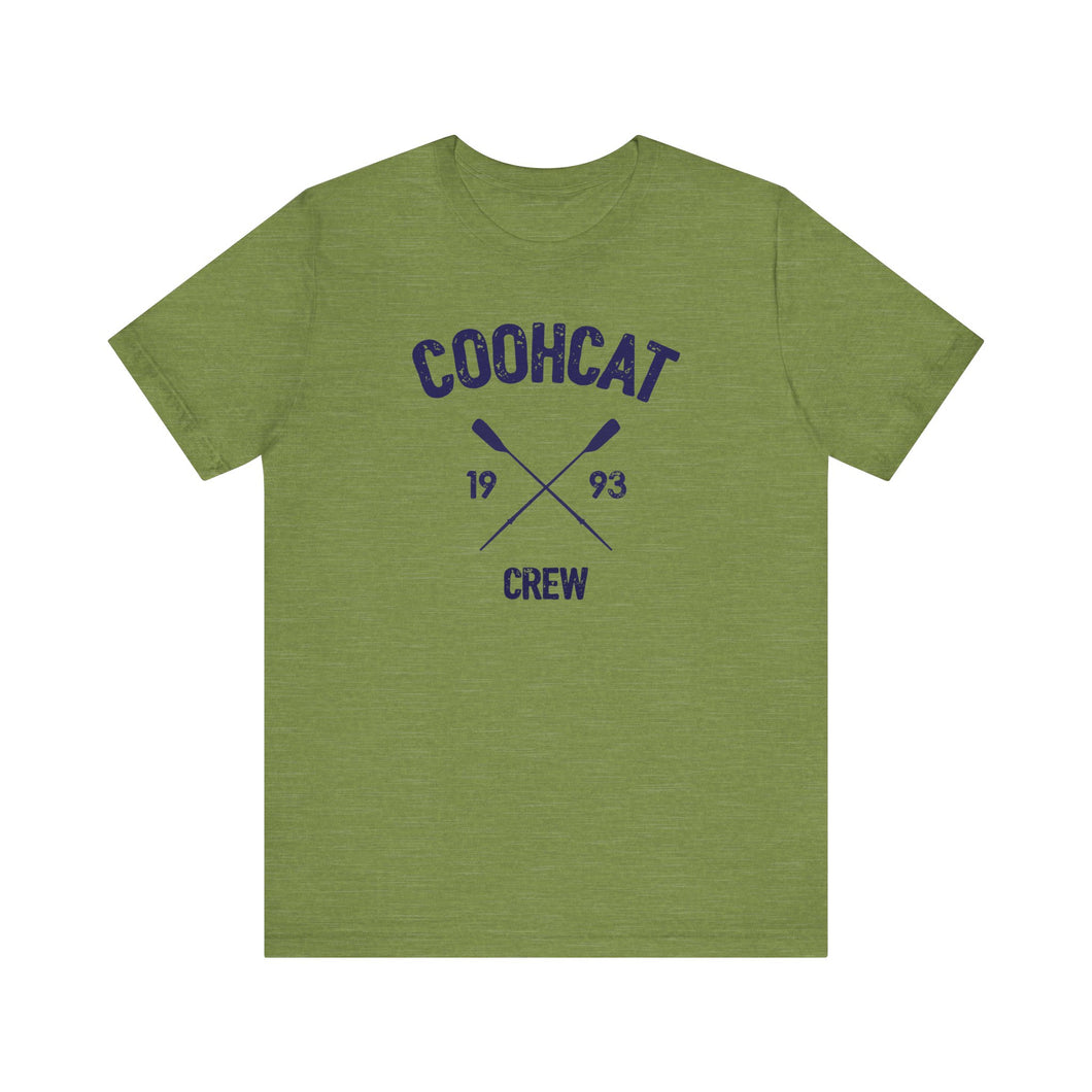 Coohcat Crew Tee, Unisex Graphic T-Shirt, Casual Everyday Wear, Perfect Gift for Friends, Vintage Style Tee, Summer Wardrobe Essential