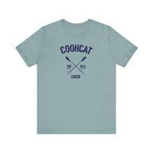 Load image into Gallery viewer, Coohcat Crew Tee, Unisex Graphic T-Shirt, Casual Everyday Wear, Perfect Gift for Friends, Vintage Style Tee, Summer Wardrobe Essential
