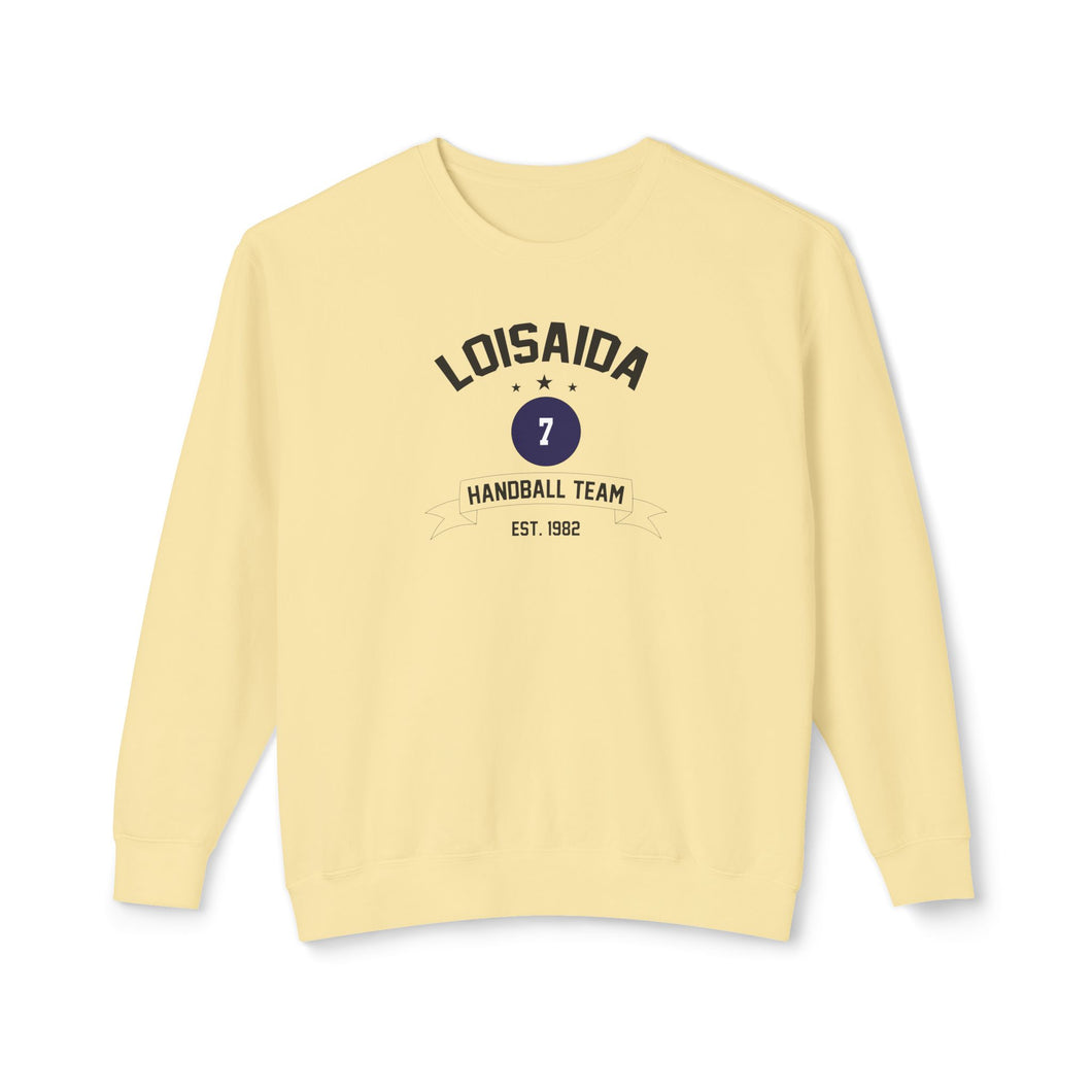 LOISAIDA HANDBALL TEAM EST. 1982/PARK JAM COLLECTION/Unisex Lightweight Crewneck Sweatshirt