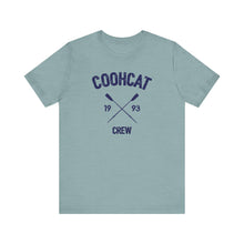 Load image into Gallery viewer, Coohcat Crew Tee, Unisex Graphic T-Shirt, Casual Everyday Wear, Perfect Gift for Friends, Vintage Style Tee, Summer Wardrobe Essential
