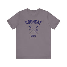 Load image into Gallery viewer, Coohcat Crew Tee, Unisex Graphic T-Shirt, Casual Everyday Wear, Perfect Gift for Friends, Vintage Style Tee, Summer Wardrobe Essential
