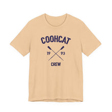 Load image into Gallery viewer, Coohcat Crew Tee, Unisex Graphic T-Shirt, Casual Everyday Wear, Perfect Gift for Friends, Vintage Style Tee, Summer Wardrobe Essential
