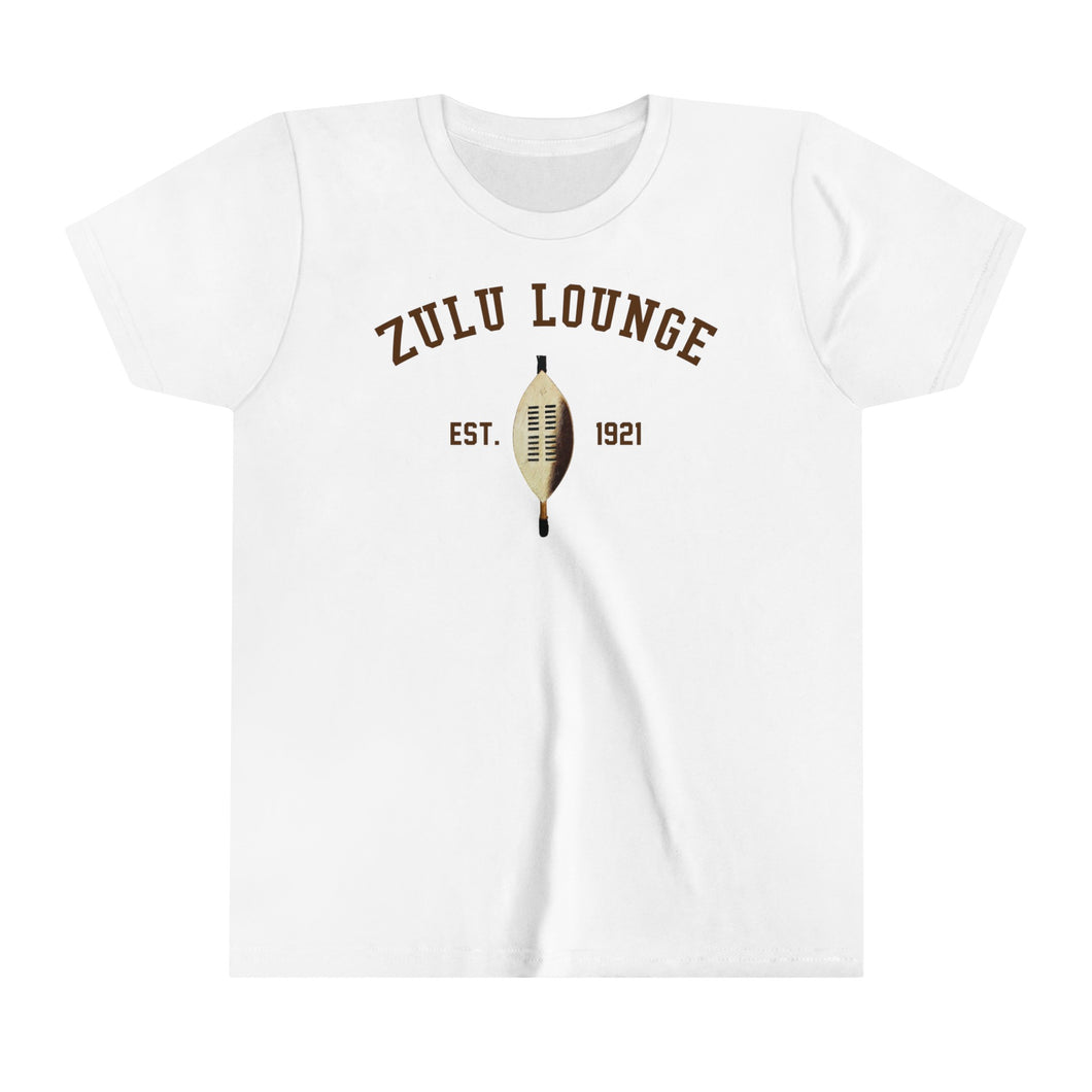 ZULU LOUNGE EST. 1921/Youth Short Sleeve Tee