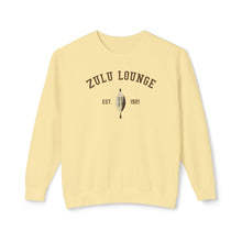 Load image into Gallery viewer, ZULU LOUNGE EST. 1921/Unisex Lightweight Crewneck Sweatshirt
