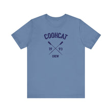 Load image into Gallery viewer, Coohcat Crew Tee, Unisex Graphic T-Shirt, Casual Everyday Wear, Perfect Gift for Friends, Vintage Style Tee, Summer Wardrobe Essential
