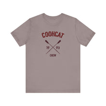 Load image into Gallery viewer, Unisex Crew Vintage Tee, Coohcat Crew T-Shirt, Casual Everyday Wear, Gift for Friends, Relaxed Fit Shirt
