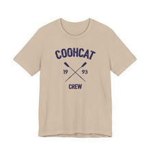 Load image into Gallery viewer, Coohcat Crew Tee, Unisex Graphic T-Shirt, Casual Everyday Wear, Perfect Gift for Friends, Vintage Style Tee, Summer Wardrobe Essential
