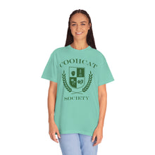 Load image into Gallery viewer, COOHCAT SOCIETY/COAT OF ARMS Unisex Garment-Dyed T-shirt
