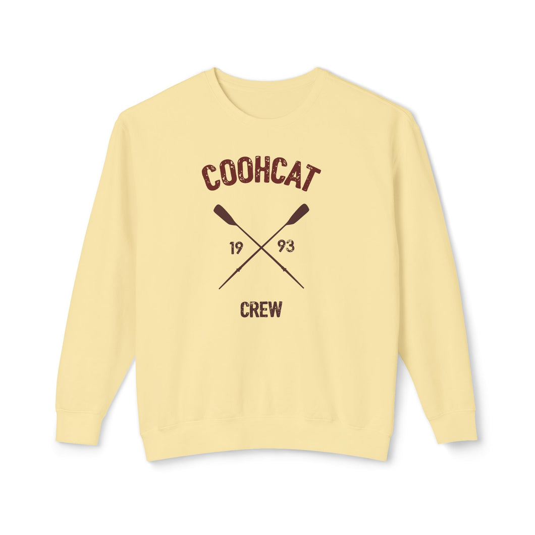 COOHCAT CREW/1993 Unisex Lightweight Crewneck Sweatshirt