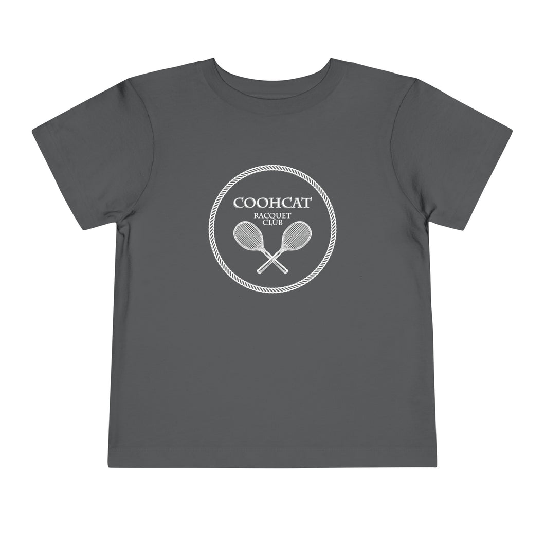 COOHCAT RACQUET CLUB/Toddler Short Sleeve Tee