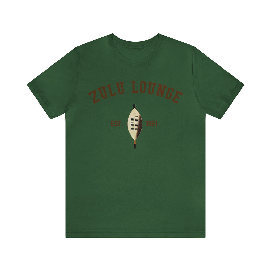 ZULU LOUNGE EST. 1921/UNISEX T-SHIRT