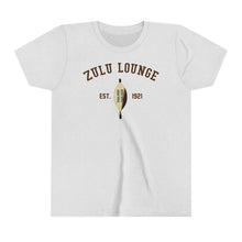 Load image into Gallery viewer, ZULU LOUNGE EST. 1921/Youth Short Sleeve Tee

