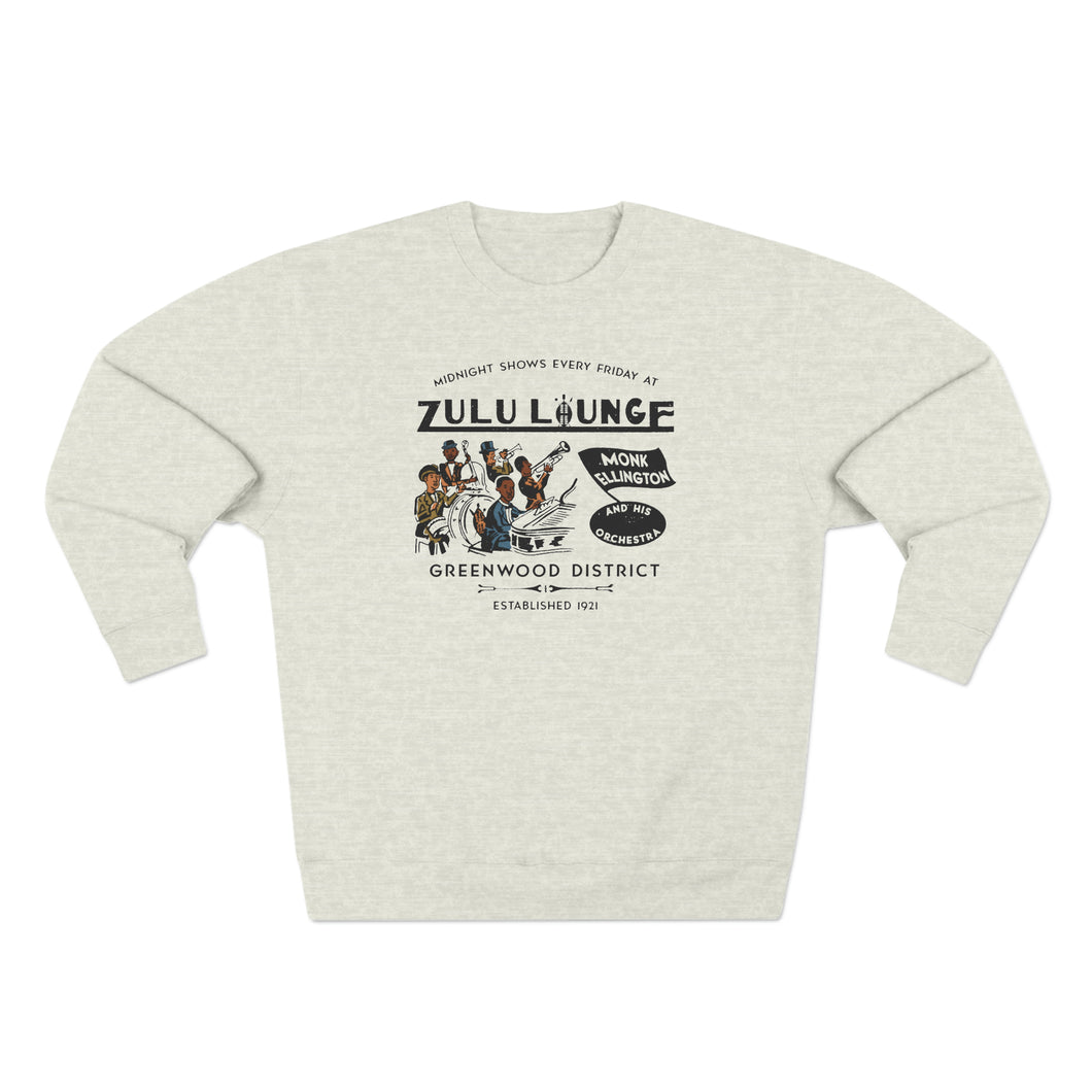 ZULU LOUNGE EST. 1921/Special Edition/Midnight Show! Unisex Crewneck Sweatshirt