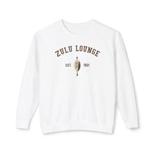 Load image into Gallery viewer, ZULU LOUNGE EST. 1921/Unisex Lightweight Crewneck Sweatshirt
