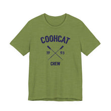 Load image into Gallery viewer, Coohcat Crew Tee, Unisex Graphic T-Shirt, Casual Everyday Wear, Perfect Gift for Friends, Vintage Style Tee, Summer Wardrobe Essential
