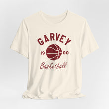 Load image into Gallery viewer, GARVEY BASKETBALL 1988/Unisex Jersey Short Sleeve Tee
