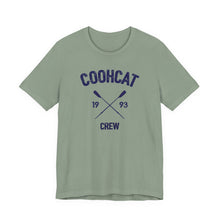 Load image into Gallery viewer, Coohcat Crew Tee, Unisex Graphic T-Shirt, Casual Everyday Wear, Perfect Gift for Friends, Vintage Style Tee, Summer Wardrobe Essential
