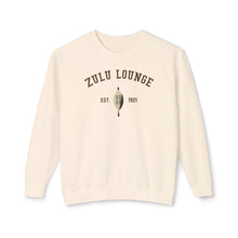 Load image into Gallery viewer, ZULU LOUNGE EST. 1921/Unisex Lightweight Crewneck Sweatshirt
