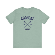 Load image into Gallery viewer, Coohcat Crew Tee, Unisex Graphic T-Shirt, Casual Everyday Wear, Perfect Gift for Friends, Vintage Style Tee, Summer Wardrobe Essential

