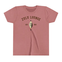 Load image into Gallery viewer, ZULU LOUNGE EST. 1921/Youth Short Sleeve Tee
