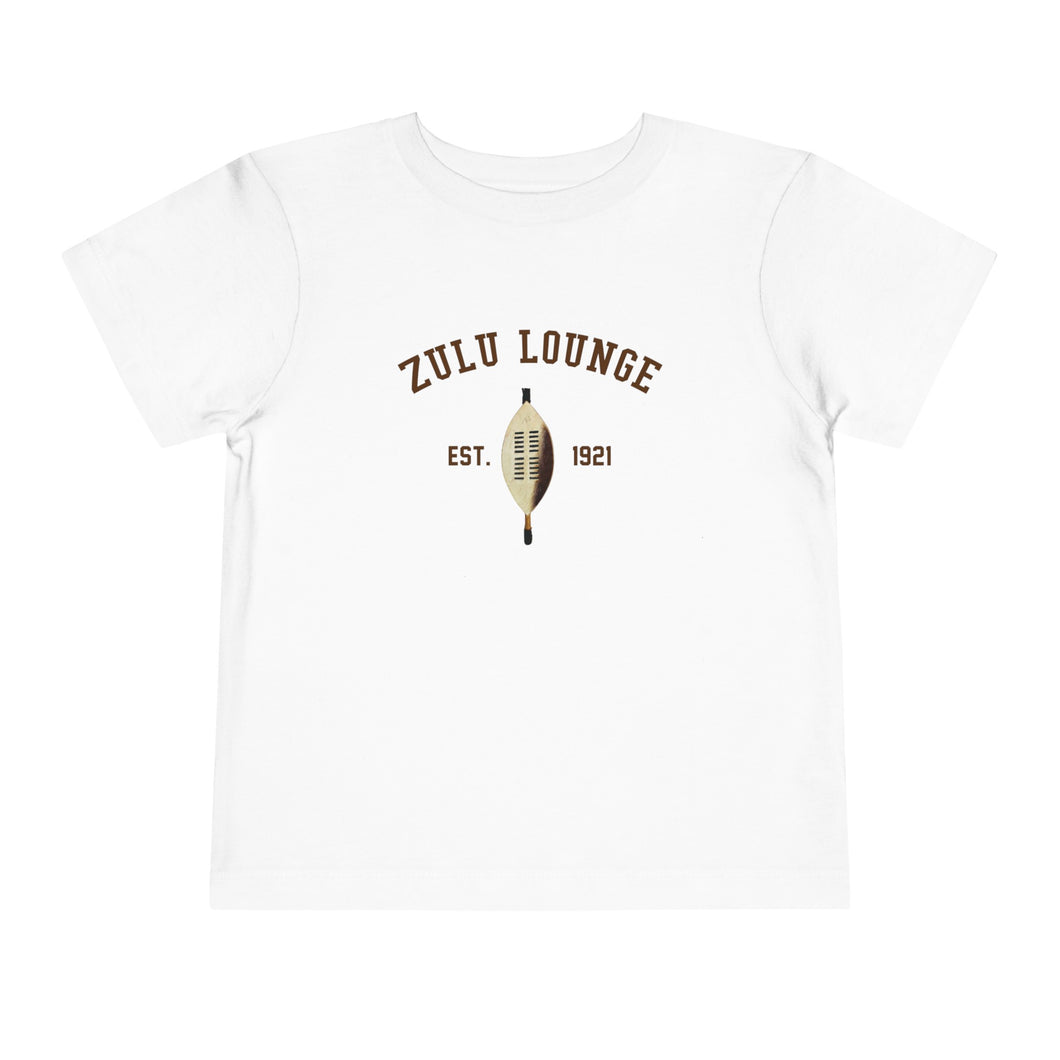 ZULU LOUNGE EST. 1921/Toddler Short Sleeve Tee