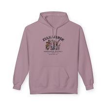 Load image into Gallery viewer, Zulu Lounge Greenwood District Hoodie — Vintage Jazz Club Graphic Pullover
