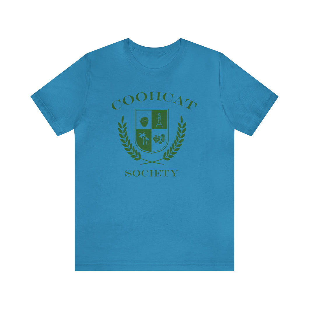 COOHCAT SOCIETY/COAT OF ARMS/ Short Sleeve Tee