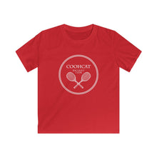 Load image into Gallery viewer, COOHCAT RACQUET CLUB Kids Softstyle Tee
